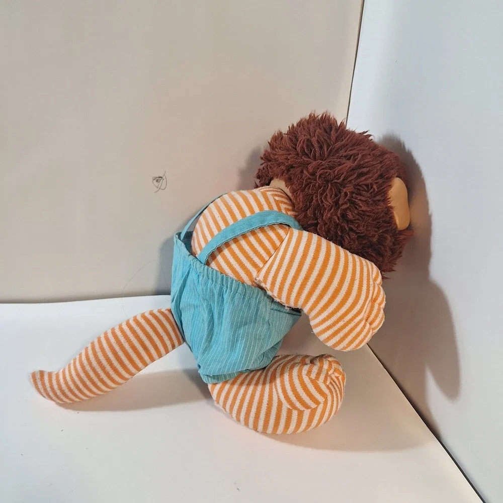 Vintage Coleco 1985 CPK Cabbage Patch Kids Koosas Brown Dog Plush Stuffed Animal